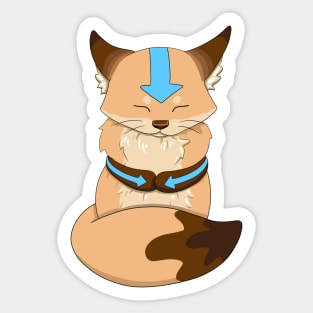 Sunny the Avatar Fox Sticker